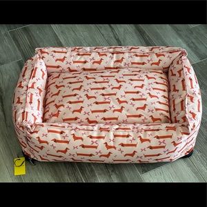 🐶🐶❤️❤️DACHSHUND FENELLA SMITH London doggie bed ❤️❤️🐶🐶